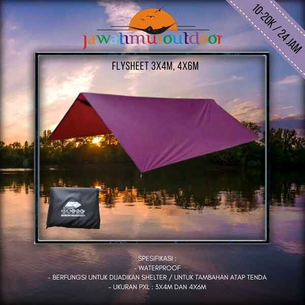 Penawaran Terbaik Sewa Flysheet dan Perlengkapan Camping di Malang