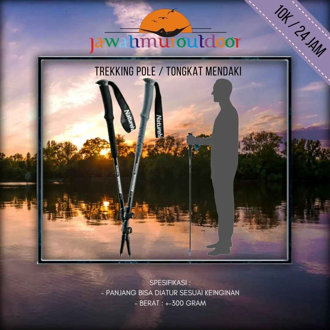 Sewa Trekking Pole dan Perlengkapan Camping Berkualitas di Malang