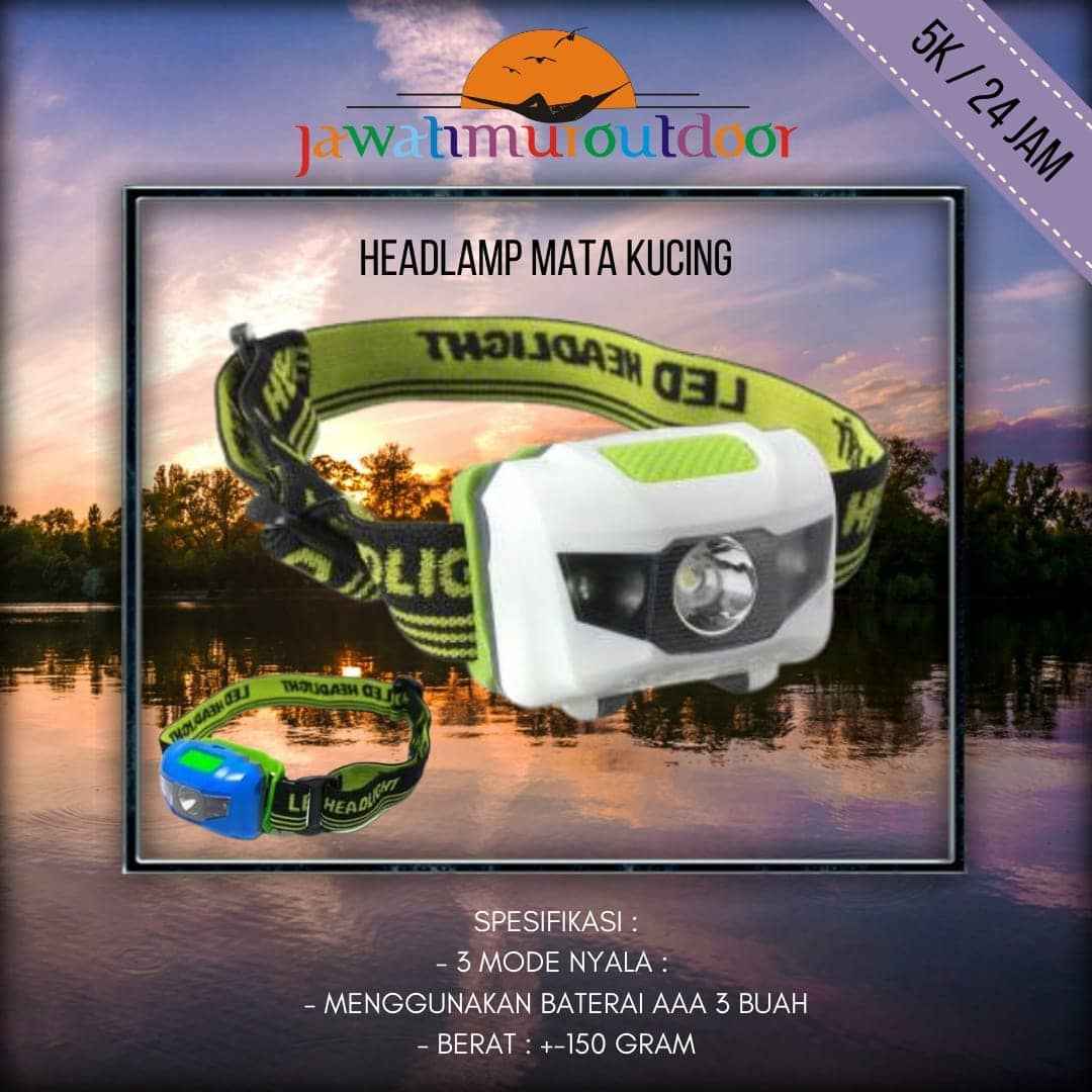 Sewa Headlamp dan Perlengkapan Camping Terbaik di Malang