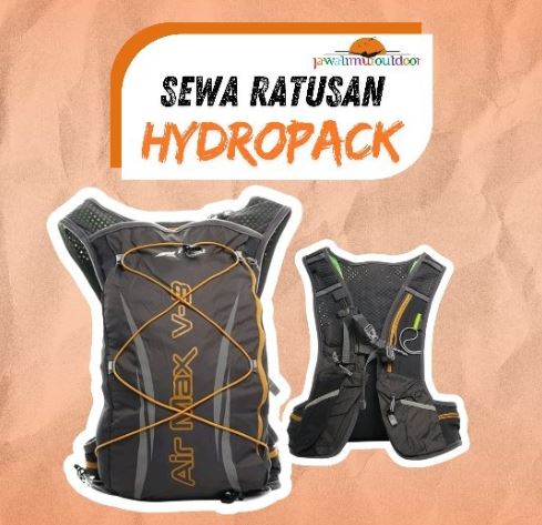 Sewa Hydropack, Tas Running, & Tongkat Mendaki di Malang