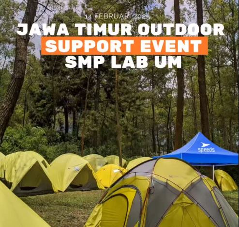 Sewa Tenda untuk Event & Camping, Support Acara SMP LAB UM
