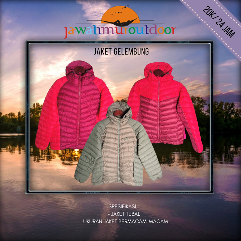 Sewa Jaket Tebal Bromo 20.000/24 Jam – Rental Alat Camping Murah