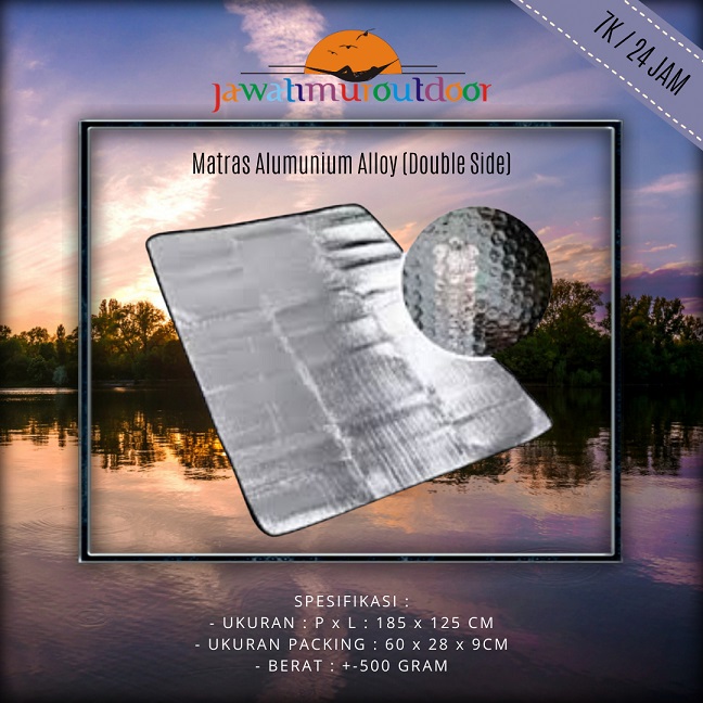 RENTAL SEWA MATRAS ALUMUNIUM FOIL DOUBLE BUBBLE OUTDOOR MALANG