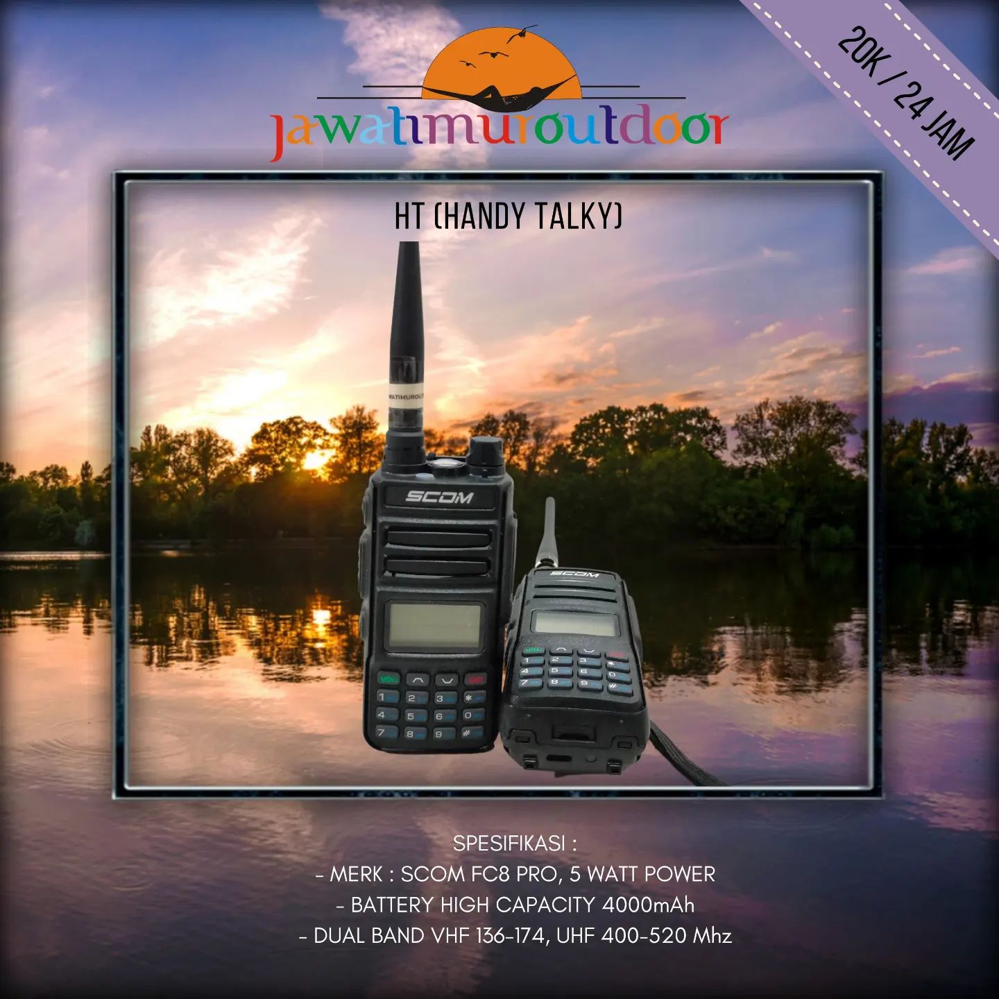 Sewa HT / Handy Talky di Malang: Bikin Komunikasi Makin Gampang Saat Petualanganmu