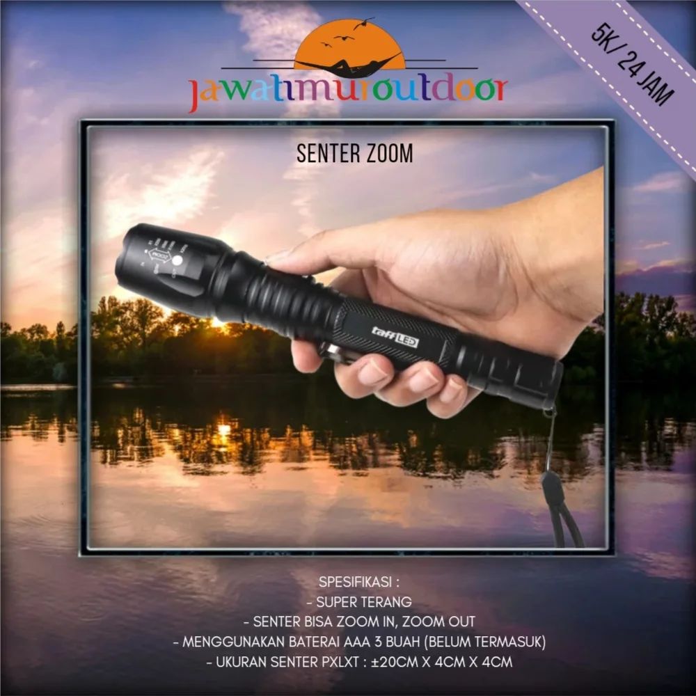 Sewa Senter dan Perlengkapan Camping Murah di Malang